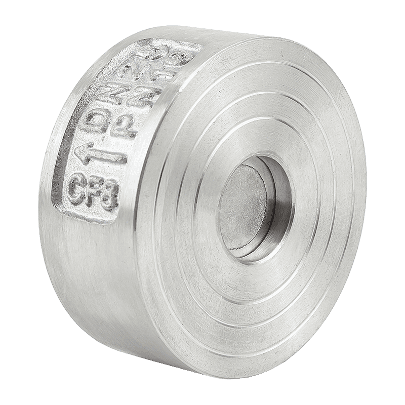 H71W صمام فحص قرص واحد من نوع الرقاقة