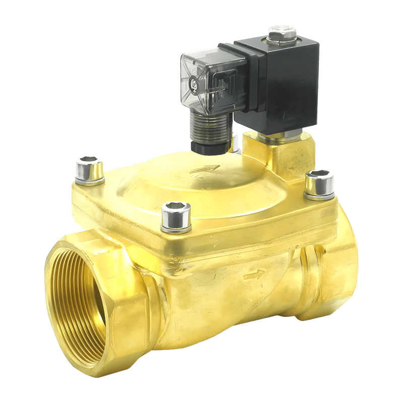 صمام الملف اللولبي المتصل بالأنابيب