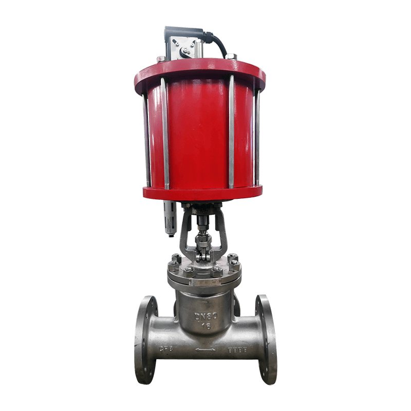 صمام إغلاق هوائي من الفولاذ المقاوم للصدأ