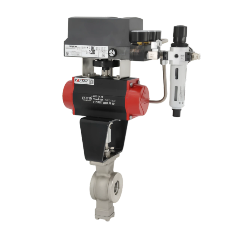 صمام كروي هوائي من النوع V